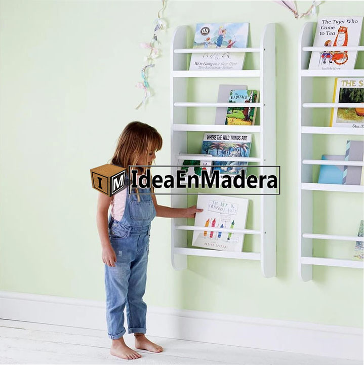 Librero en Pared Mod. LP1 – Idea En Madera
